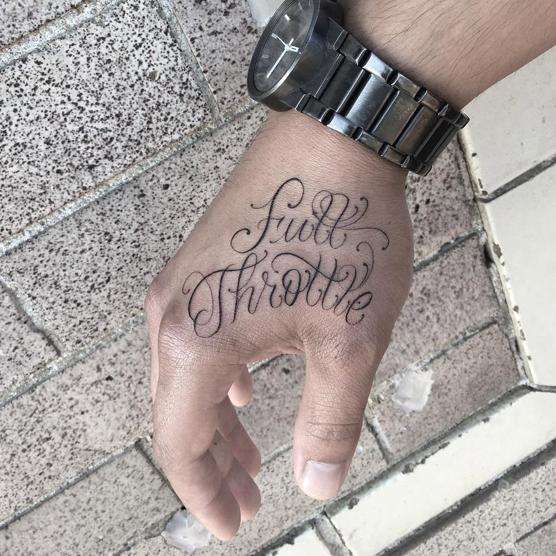 Lettering