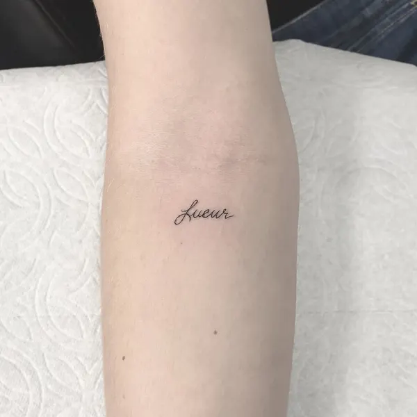 Lettering