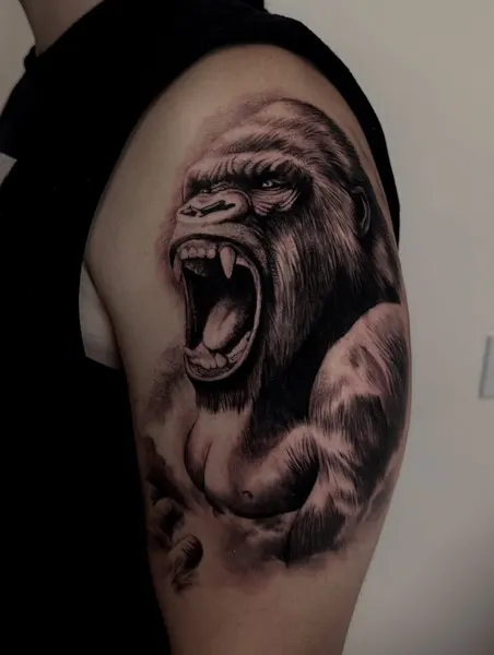 Tiger, Animal, 고릴라