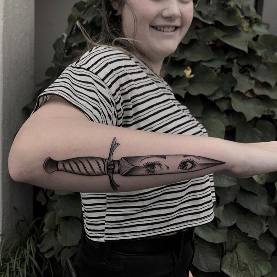 Ink and Dagger Tattoo