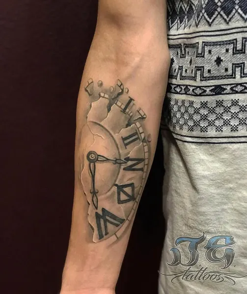 Game Face Tattoo