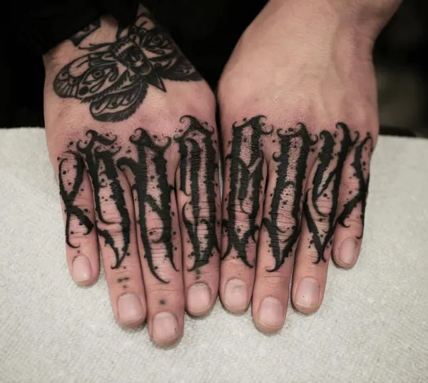 Lettering