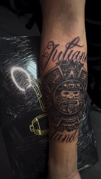Game Face Tattoo