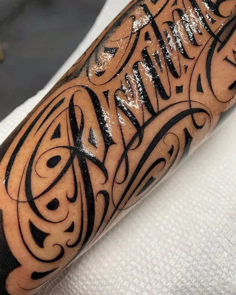 Lettering