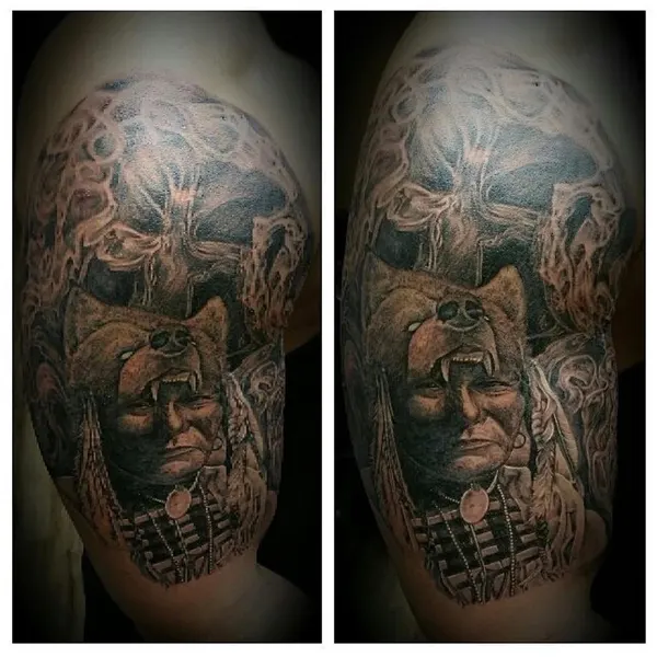 Game Face Tattoo
