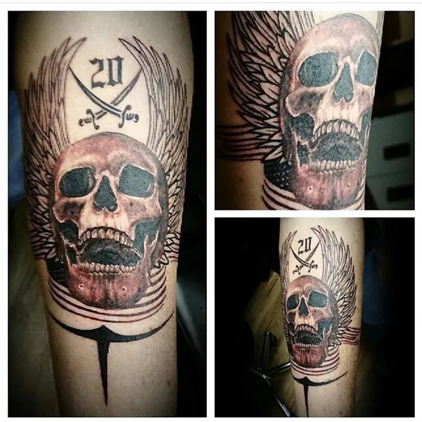 Game Face Tattoo