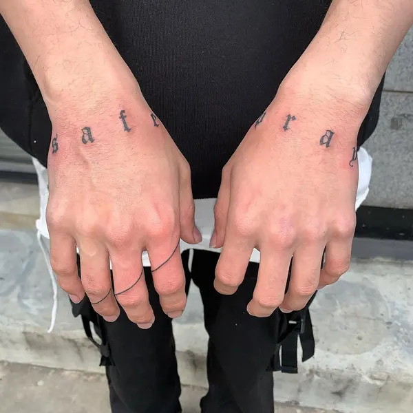 Lettering