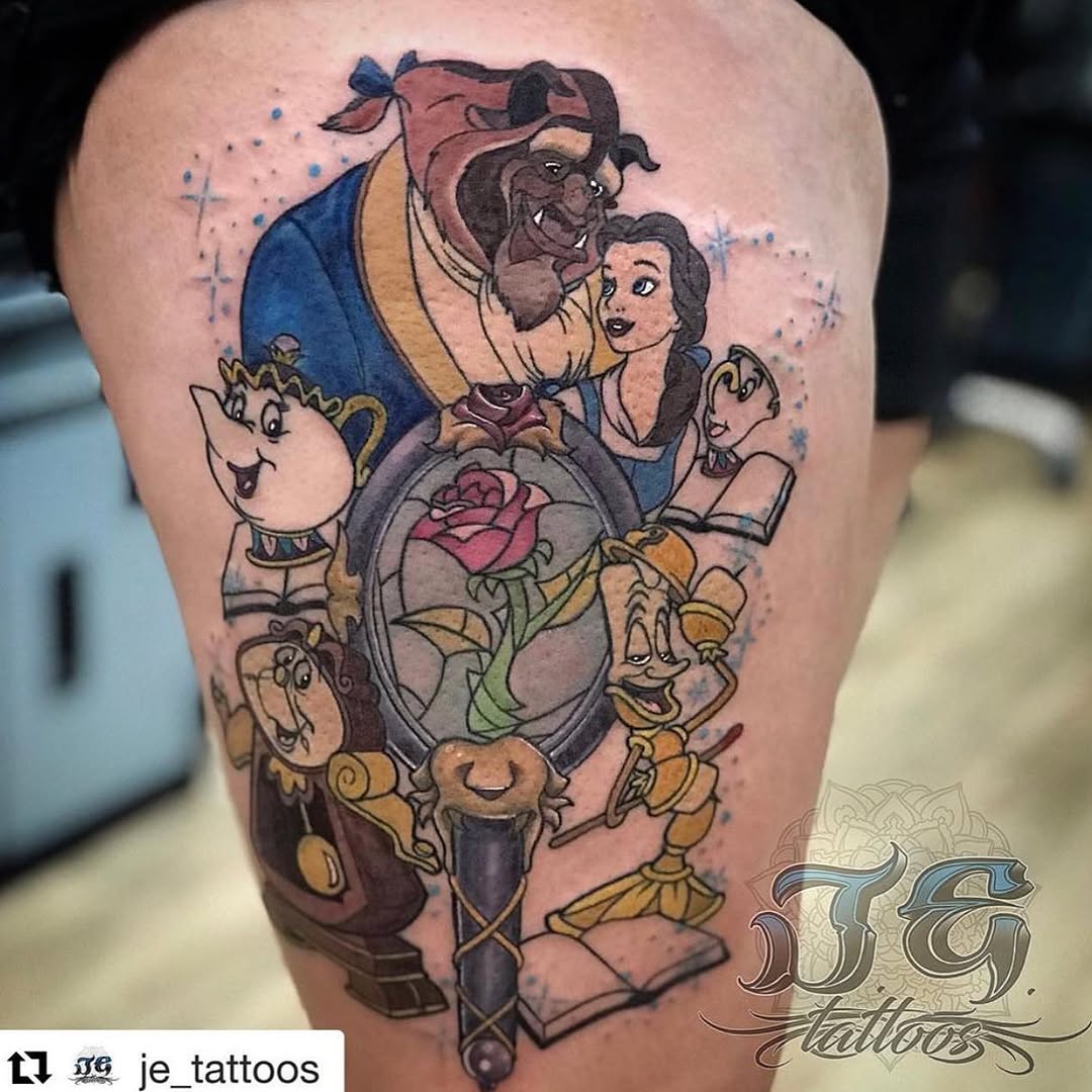 Game Face Tattoo