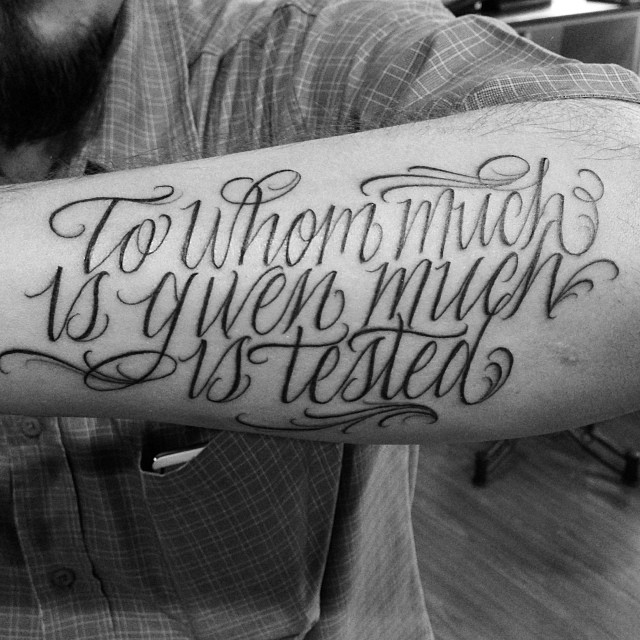 Lettering