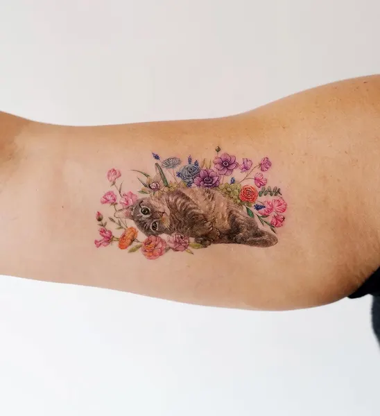 Mini, 꽃 배경, Flower