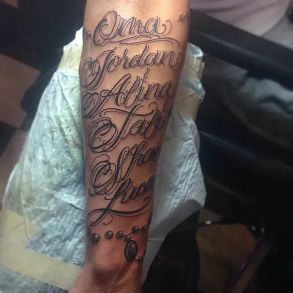Lettering