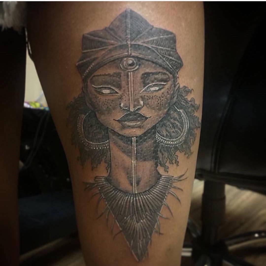 Game Face Tattoo
