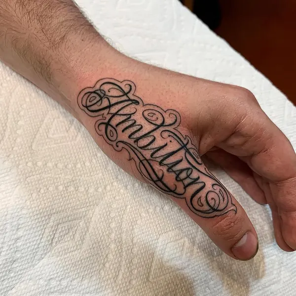 Lettering