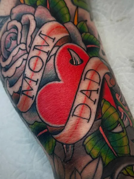 Flower, Rose, Lettering