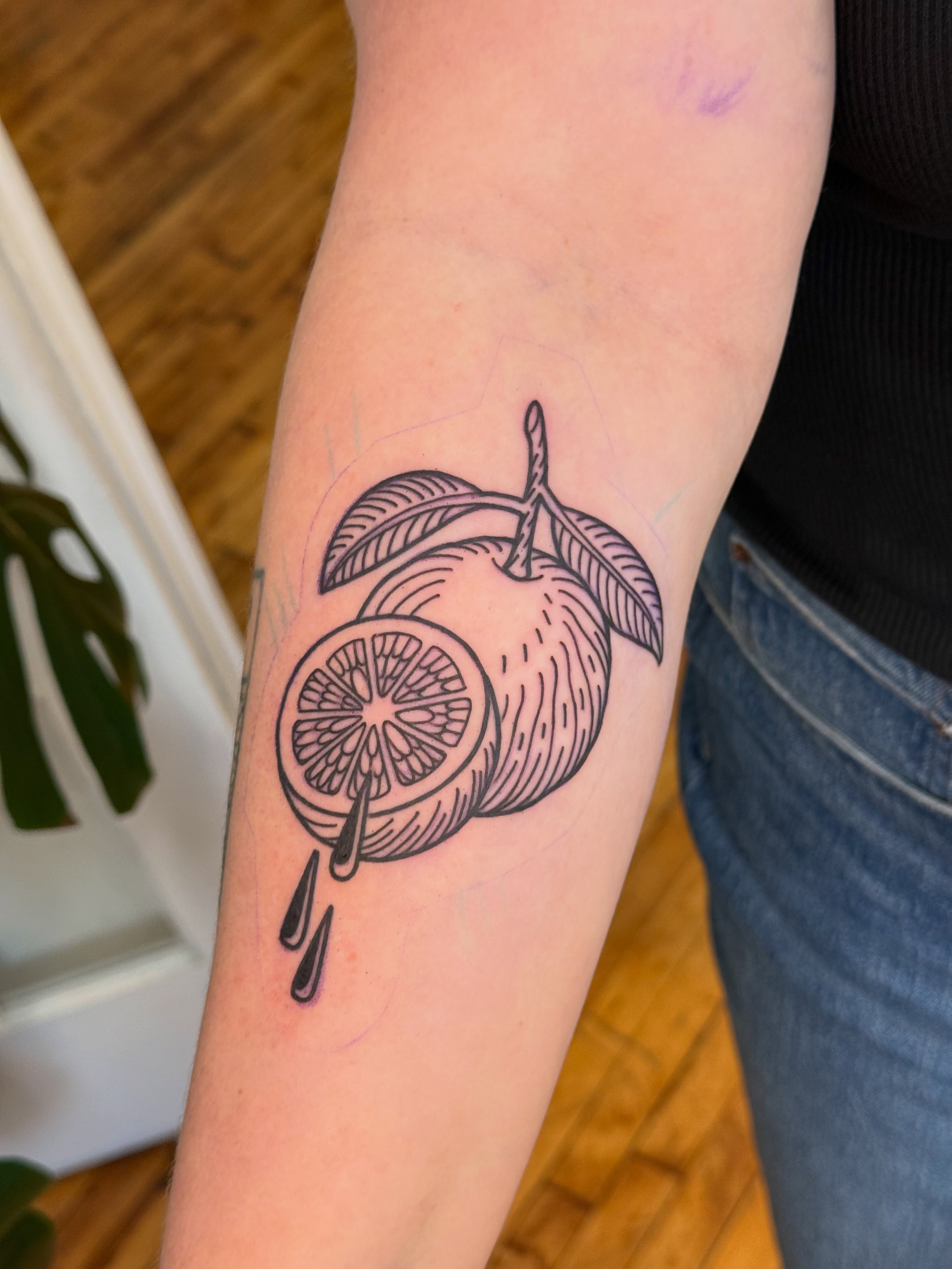 Flower, 과일, 레몬, 석류