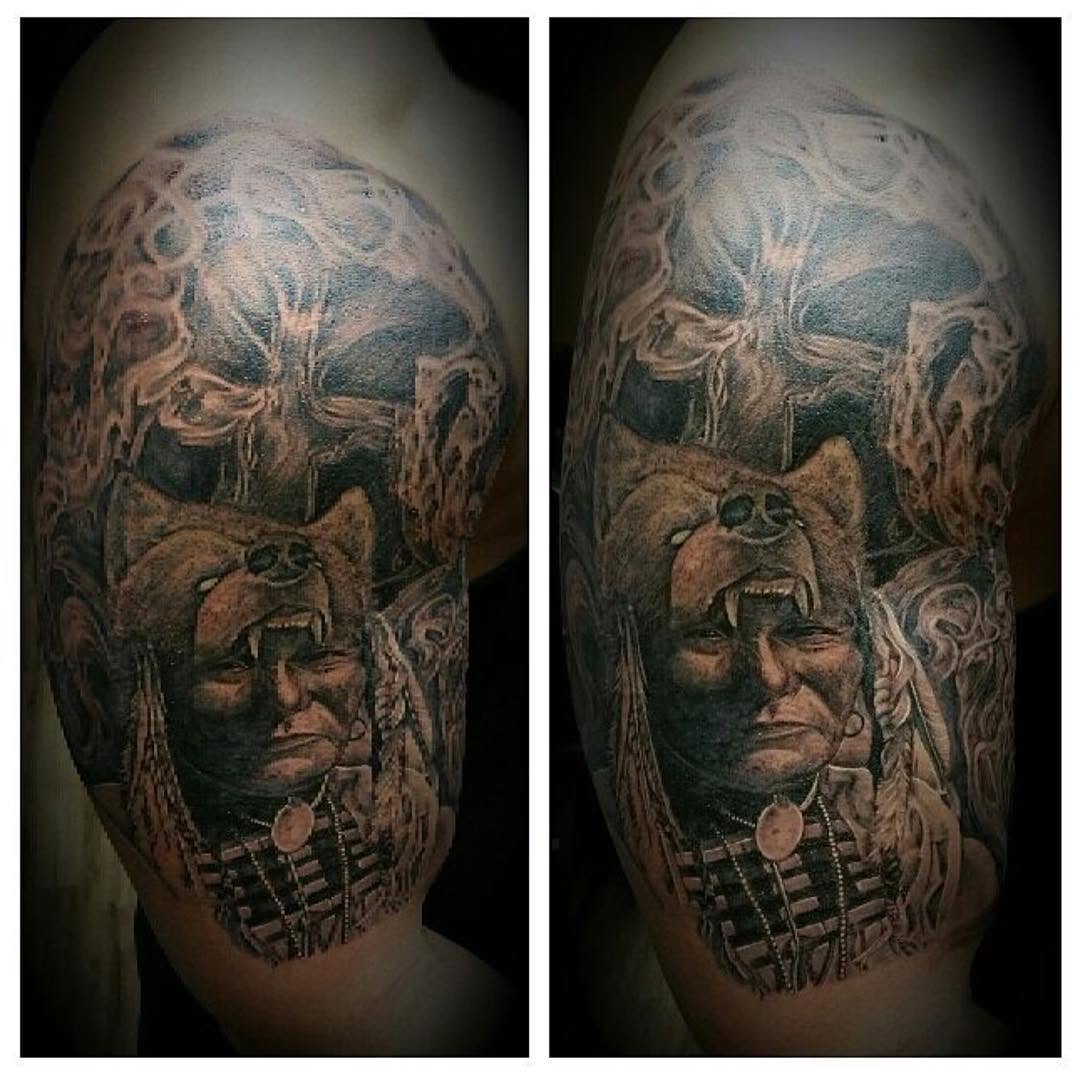 Game Face Tattoo