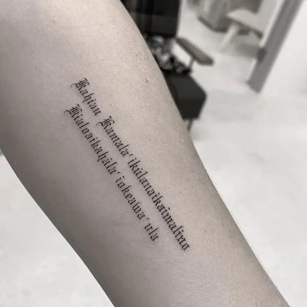 Lettering
