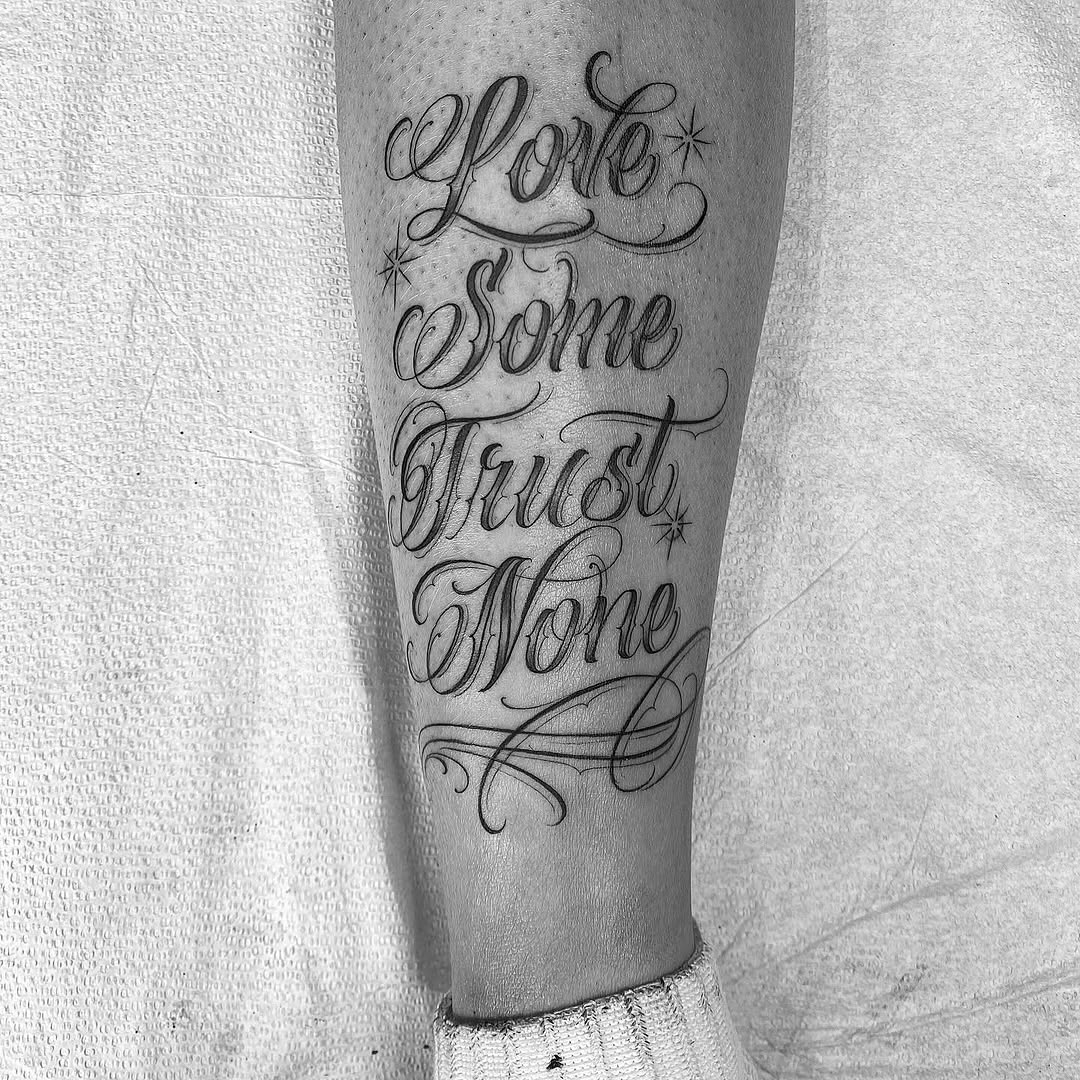 Lettering