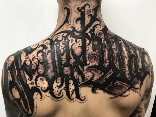 Lettering, 커버업