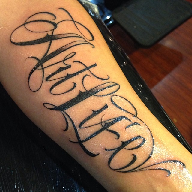 Lettering