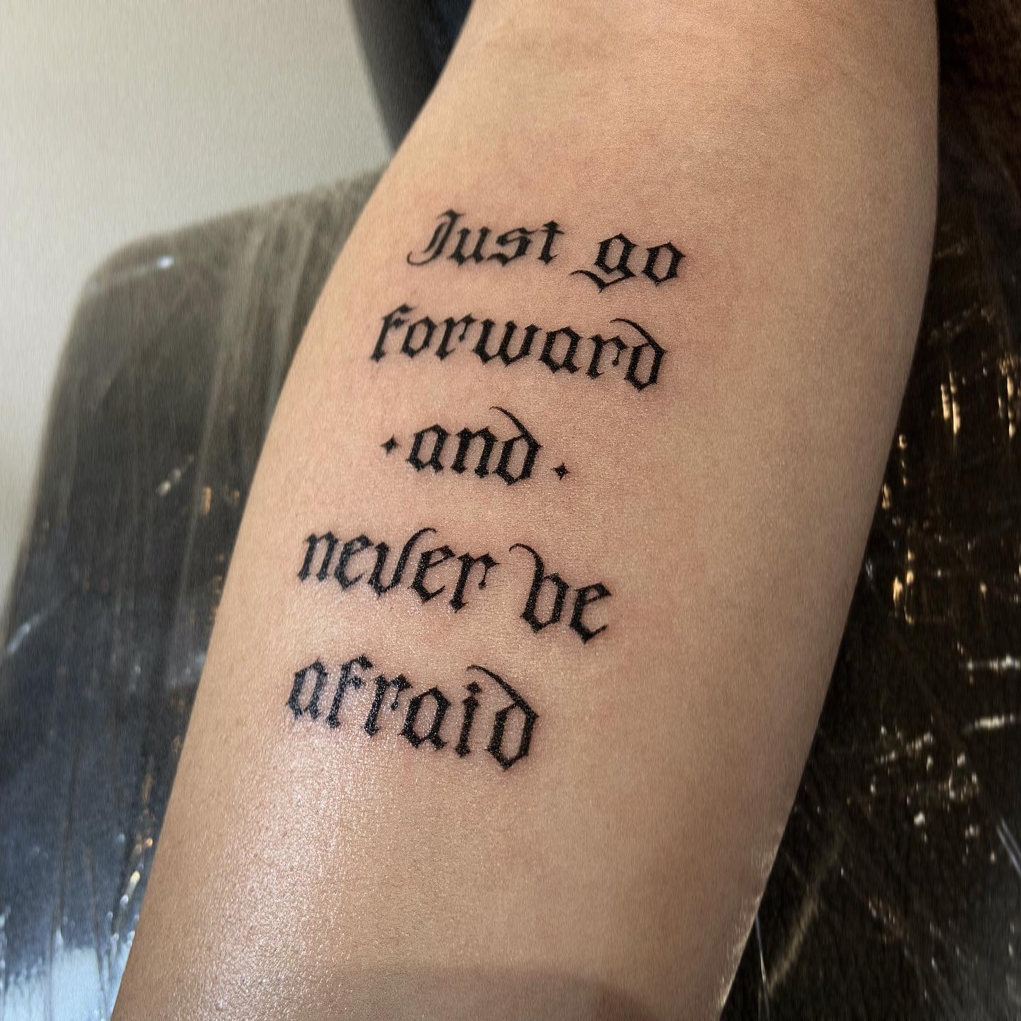 Lettering