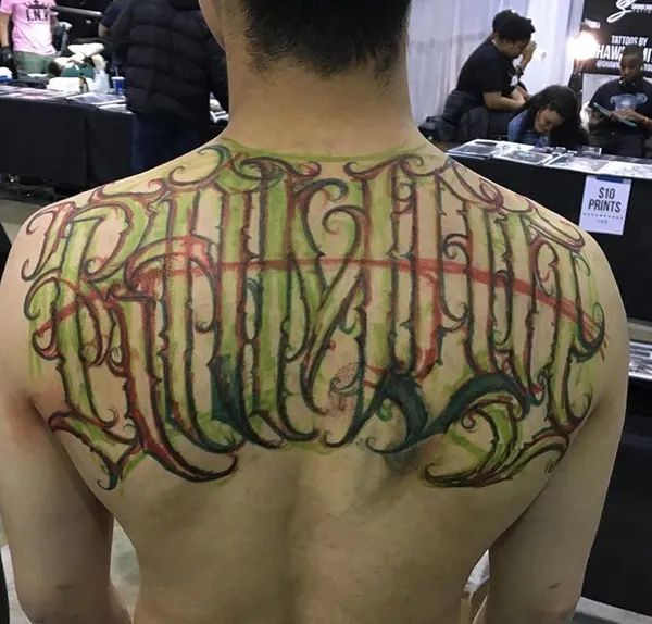 Lettering