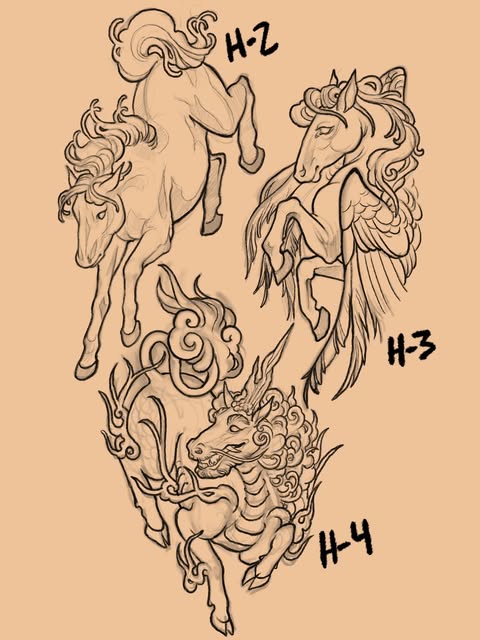 Flower, Animal, 사무라이, Tiger