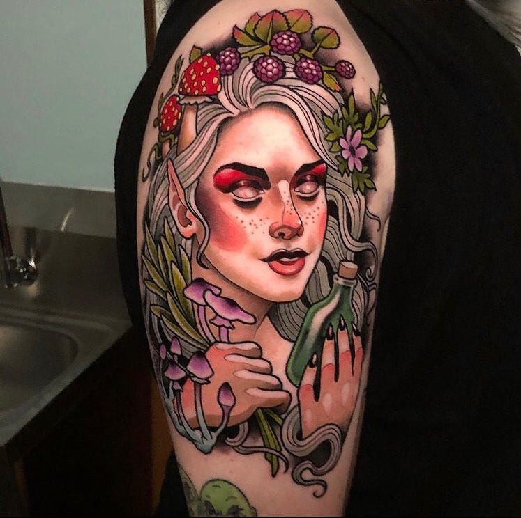 Ink and Dagger Tattoo