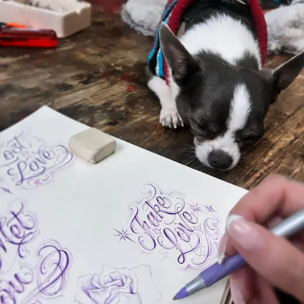 Lettering, 추모 문구