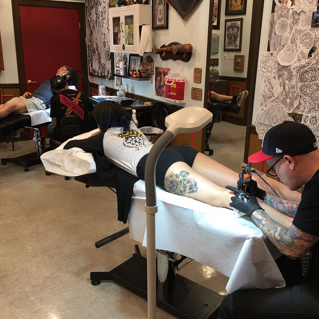 Ink and Dagger Tattoo