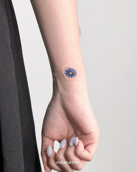 Mini, 보석, 부채, 평화, 한복, 조개, 한글, 조개껍데기, 초소형 타투, 기념 타투, 우정 타투, 작은 타투