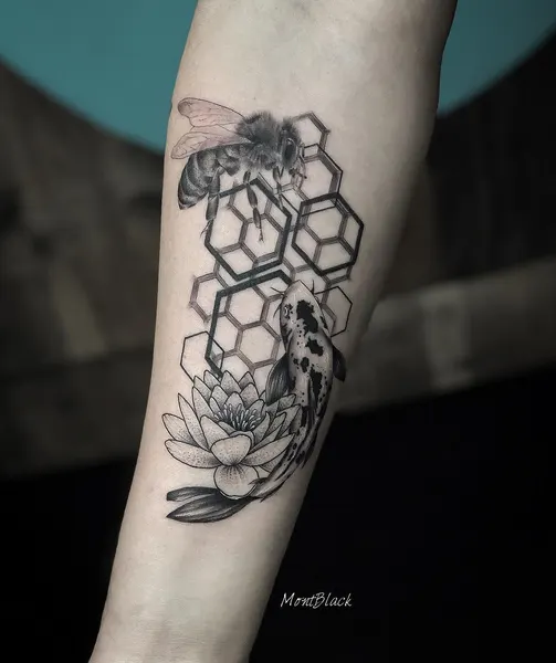 Flower, Geometric, Animal, Dragon