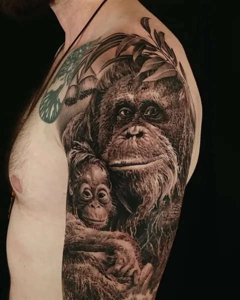Tiger, Animal, 원숭이