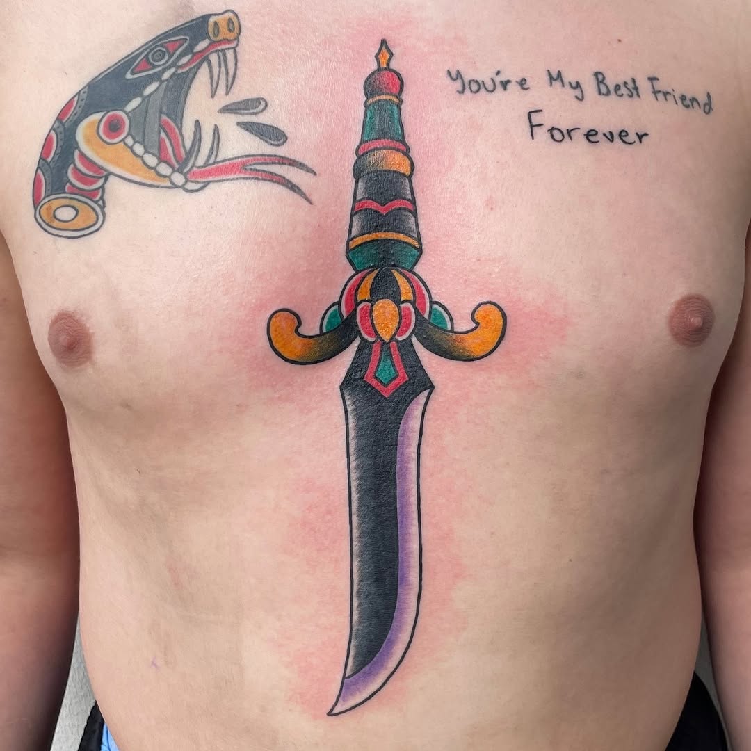 Ink and Dagger Tattoo
