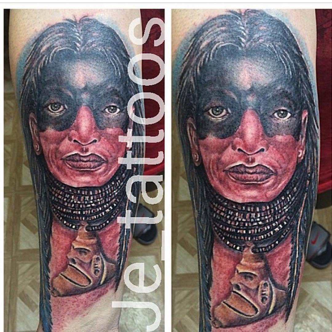 Game Face Tattoo