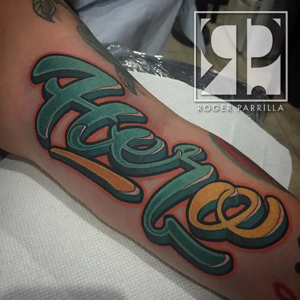 Lettering