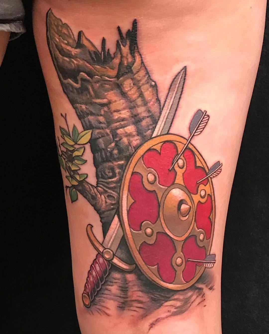 Ink and Dagger Tattoo