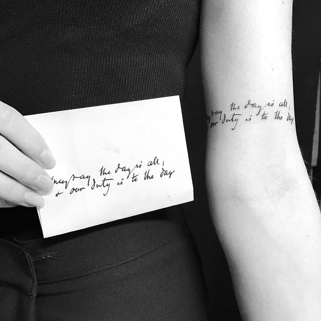 Lettering