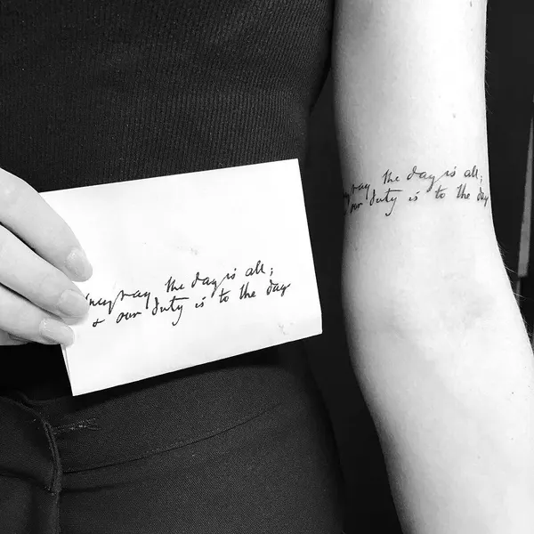 Lettering