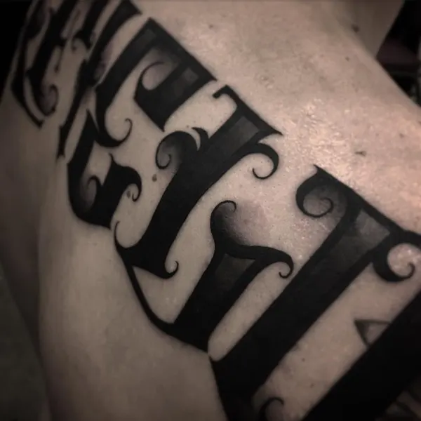 Lettering
