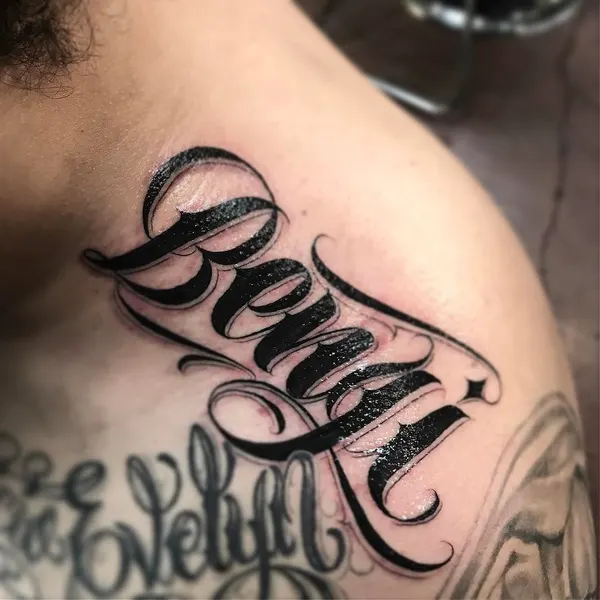Lettering