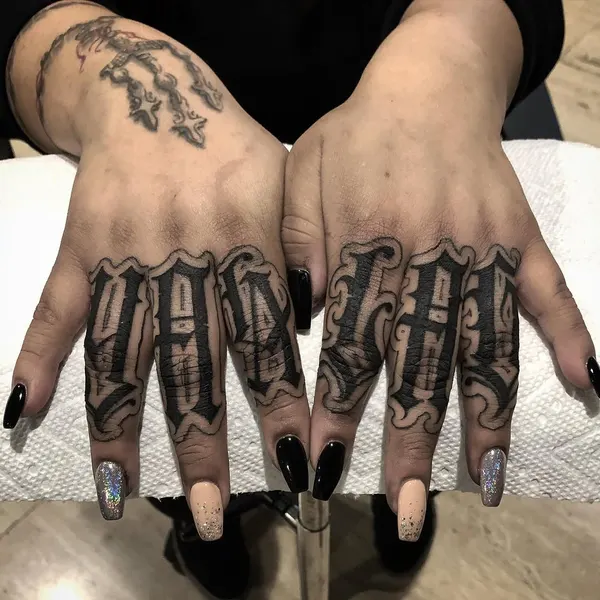 Lettering