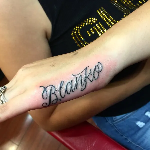 Lettering