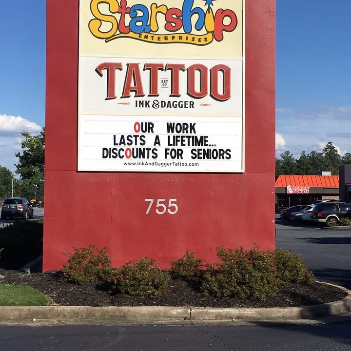 Ink and Dagger Tattoo
