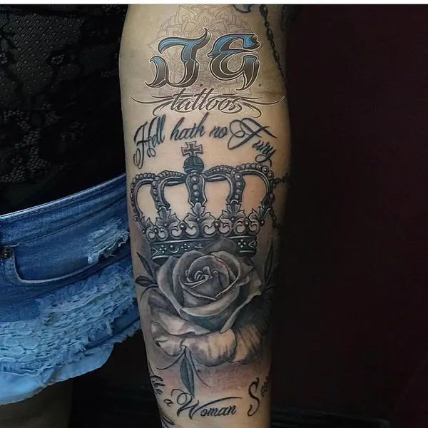 Game Face Tattoo