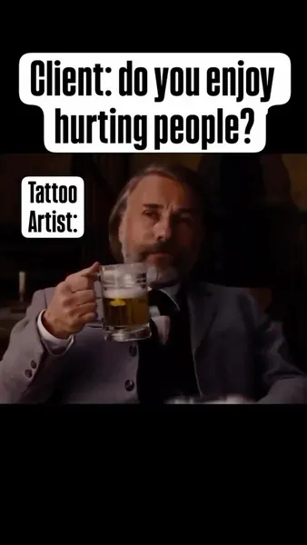 Game Face Tattoo