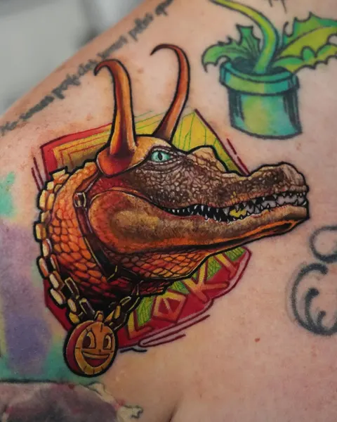 Dragon, 악어