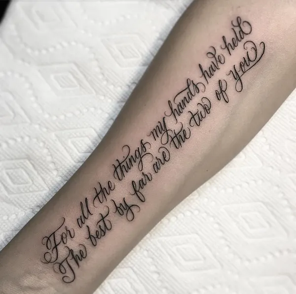 Lettering