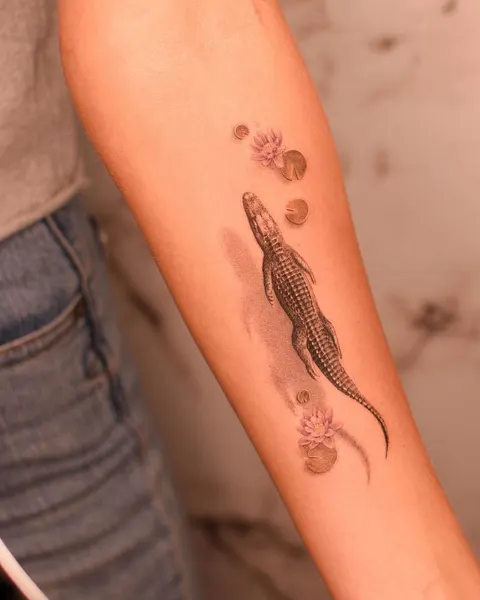 Dragon, 악어
