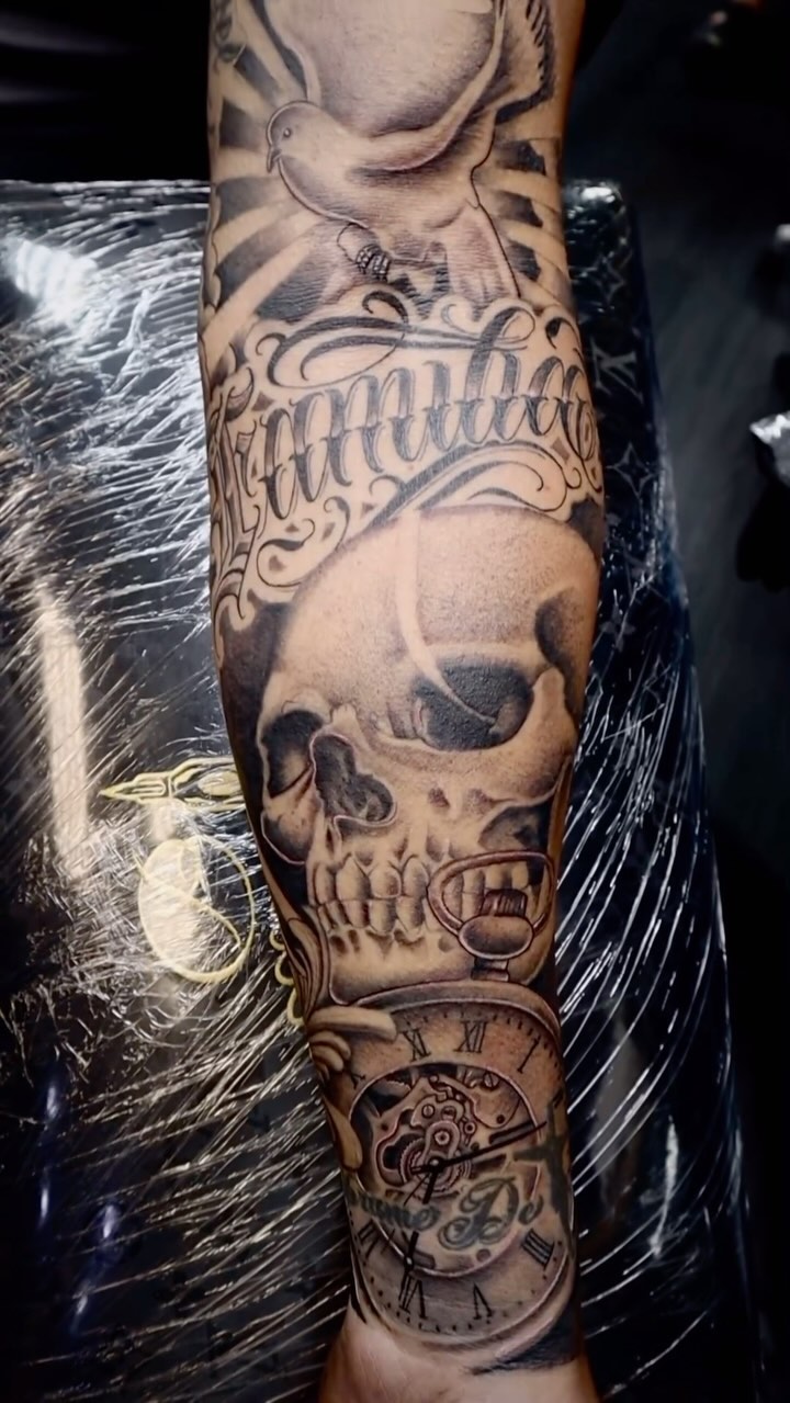 Game Face Tattoo